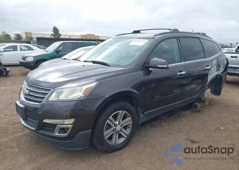 2015 Chevrolet Traverse 1Lt из США, поврежденный, VIN 1GNKRGKD6FJ152916